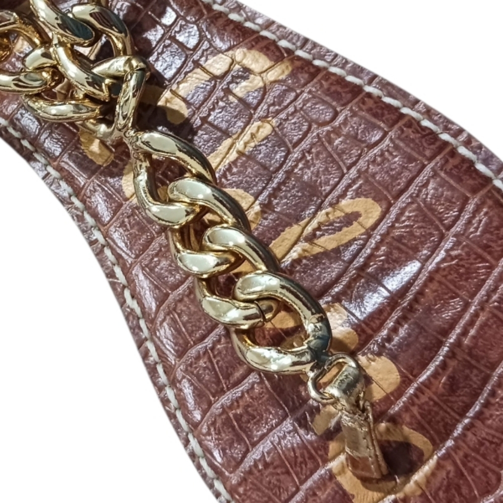NEW Sam Edelman Grella Chain Thong Sandal - Picture 5 of 8